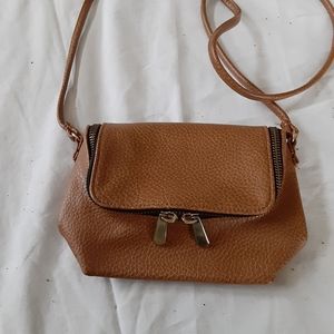 H&M Brown leather handbag